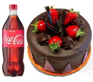 4-6 Kişilik Çikolatalı Pasta Kapınıza